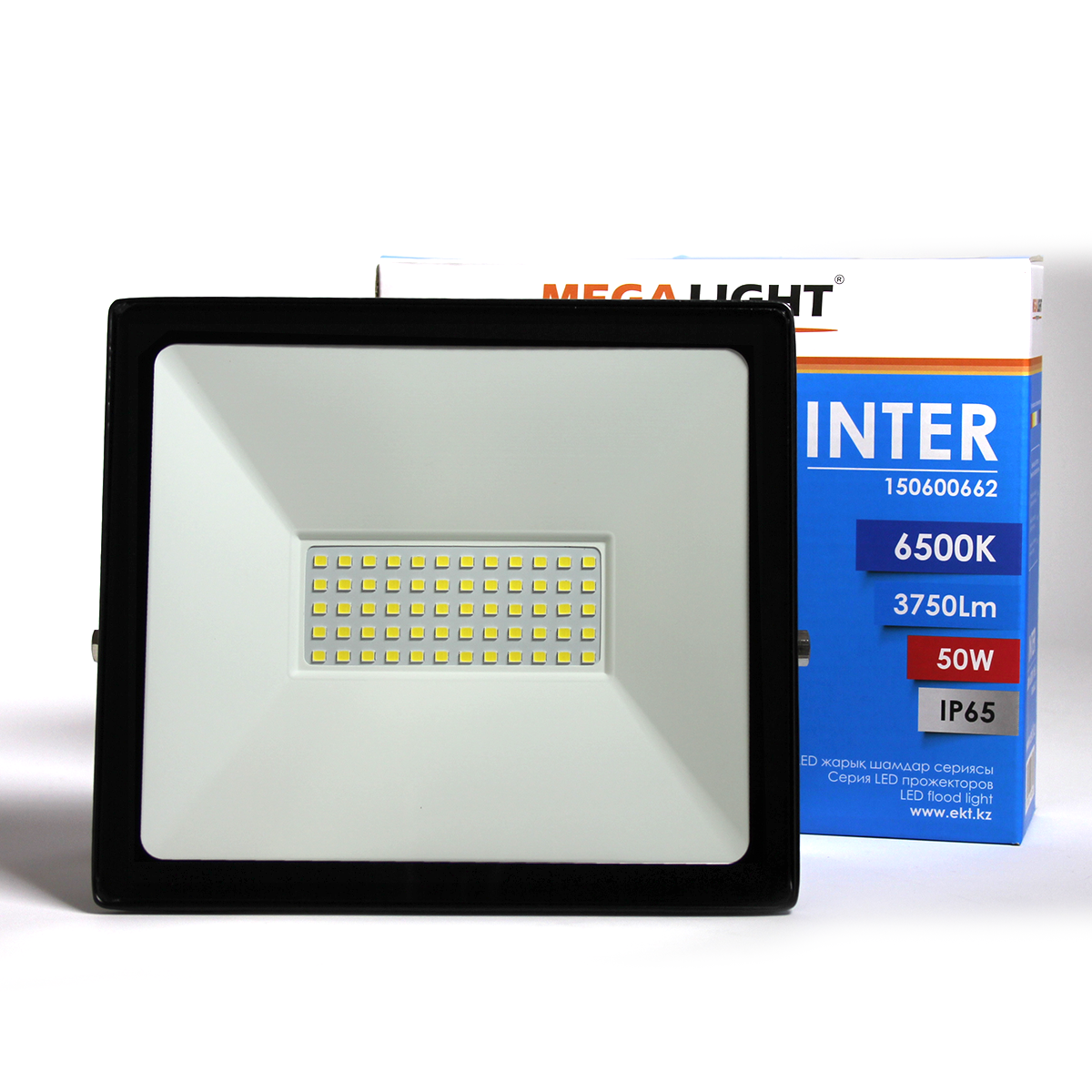 LED Прожектор INTER 50W 6500K IP65 MEGALIGHT(20) - фото 1 - id-p71908100