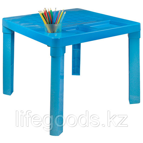 Стол детский 515х515х475 мм, Голубой, М1228, фото 2