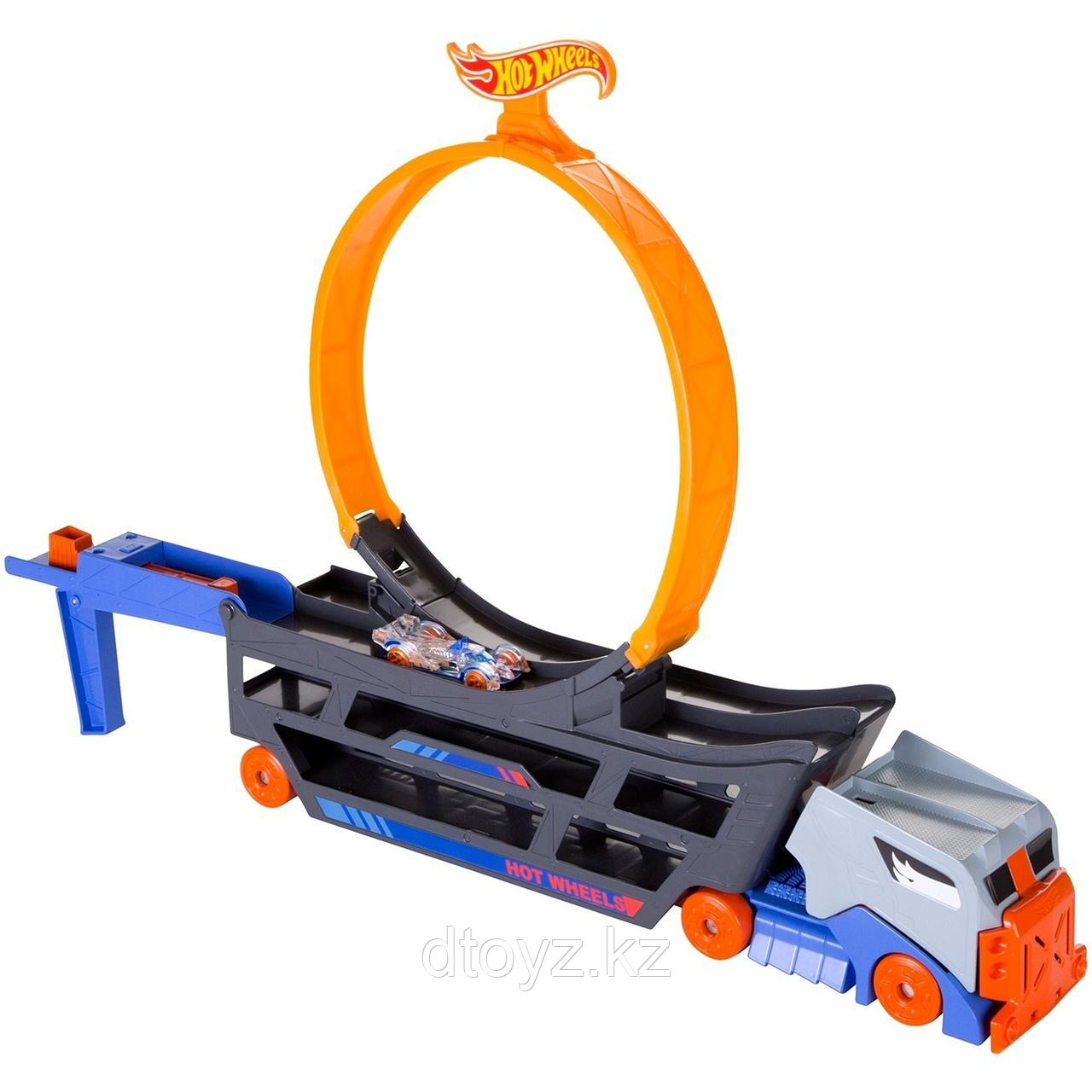 Hot Wheels GCK38 Игровой набор Stunt and Go Грузовик-пусковая установка - фото 2 - id-p75864976