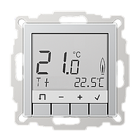 Регулятор температуры воздуха с таймером (алюминий)