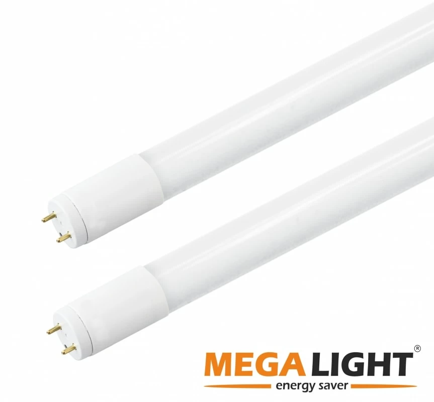 LED Лампа ECO T8 18w 1620Lm 230v 6500K G13 MEGALIGHT (30) 120см