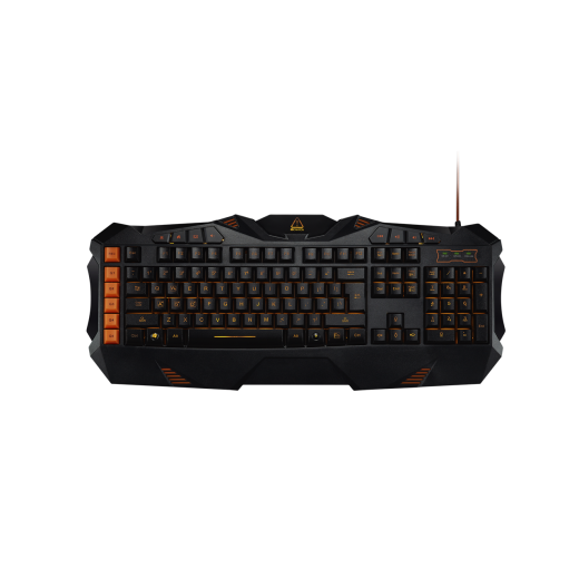CANYON Wired multimedia gaming keyboard with lighting effect, Marco setting function G1-G5 five keys