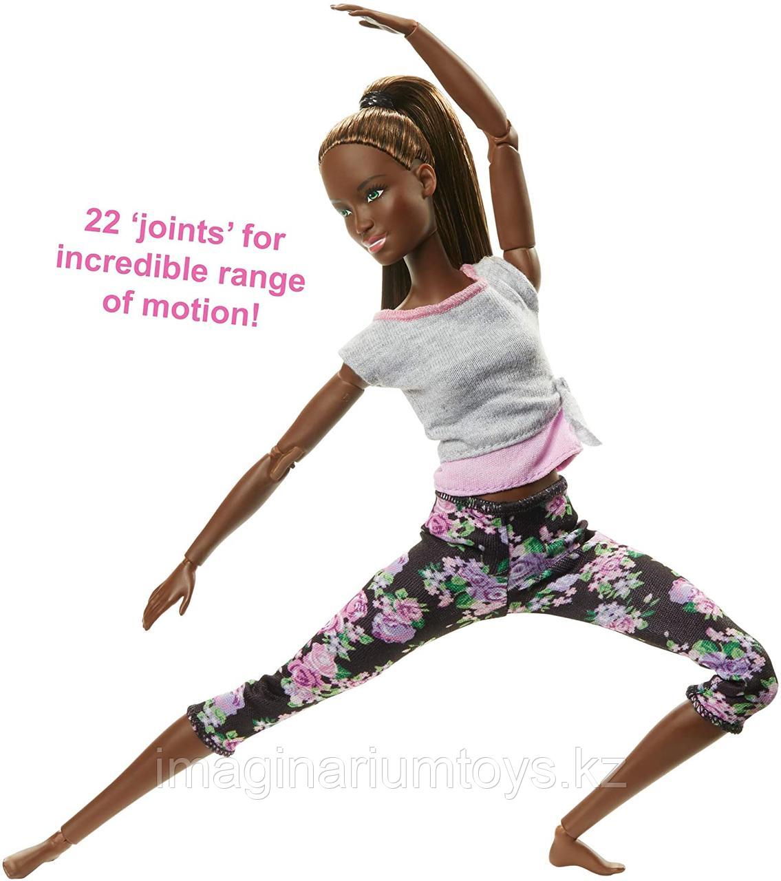 Кукла Барби "Полная подвижность" Фитнес афроамериканка - фото 2 - id-p75866633