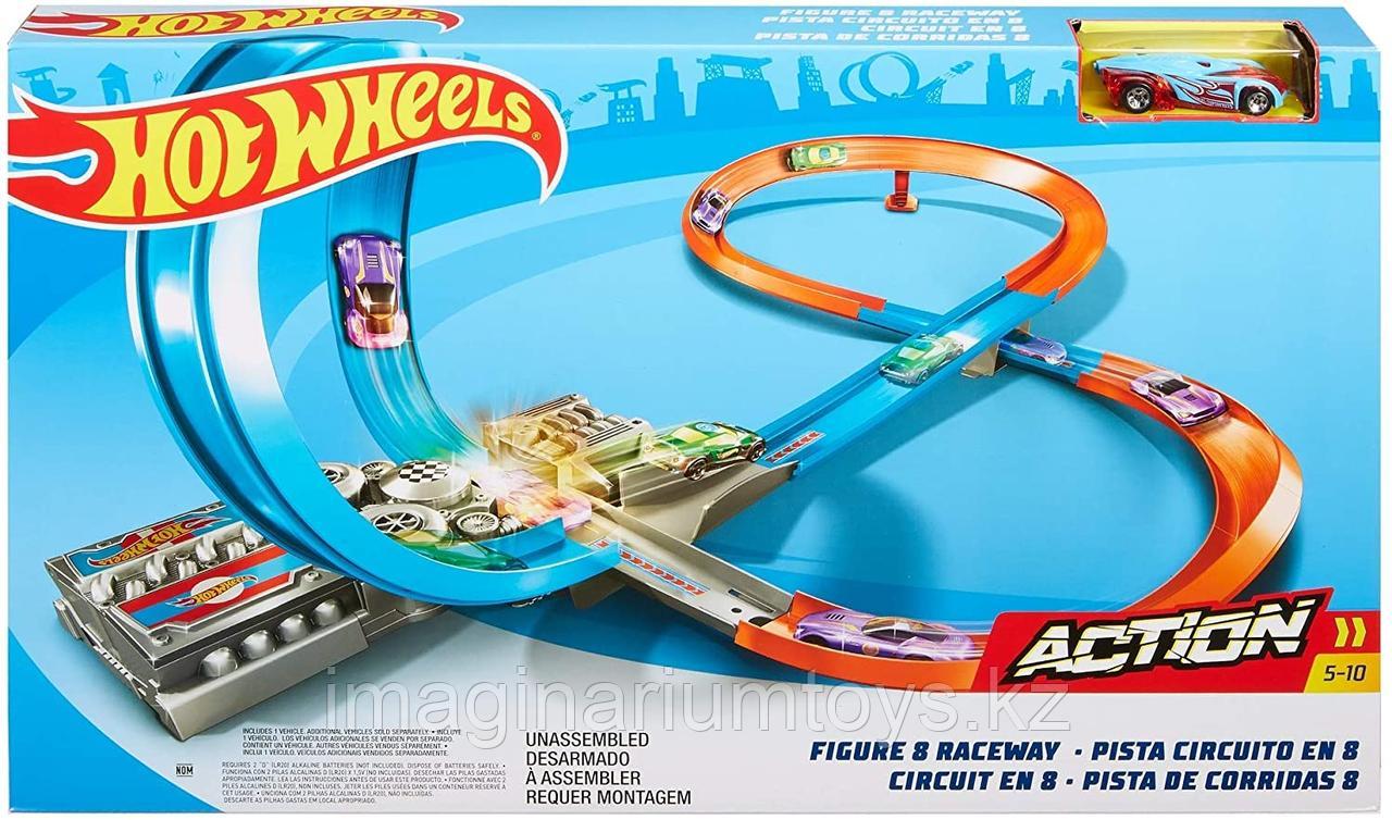 Гоночный трек Hot Wheels «Скоростная восьмерка» Хот Вилс GGF92