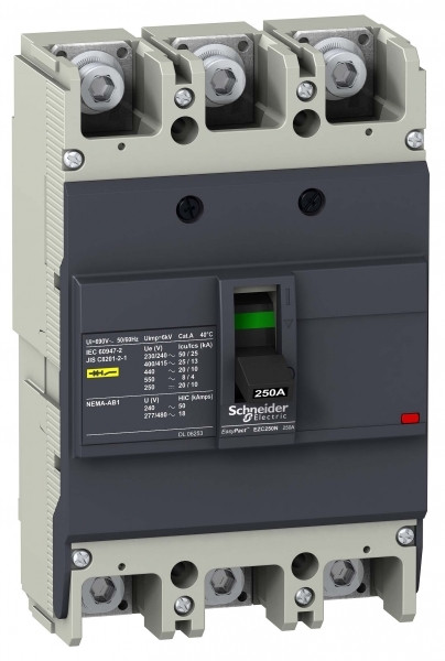 Авт.выкл-ль EZC250N 25kA/400V 3P 250A /EZC250N3250/