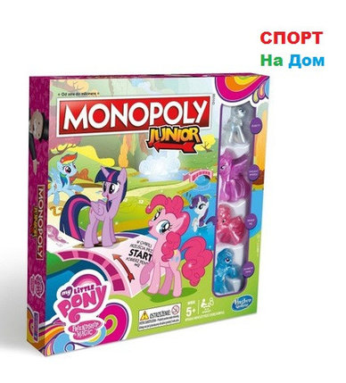 Монополия для девочек Junior My Little Pony 5+, фото 1