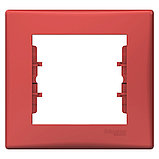 Рамка 1-постовая, Красный SDN5800141, фото 2