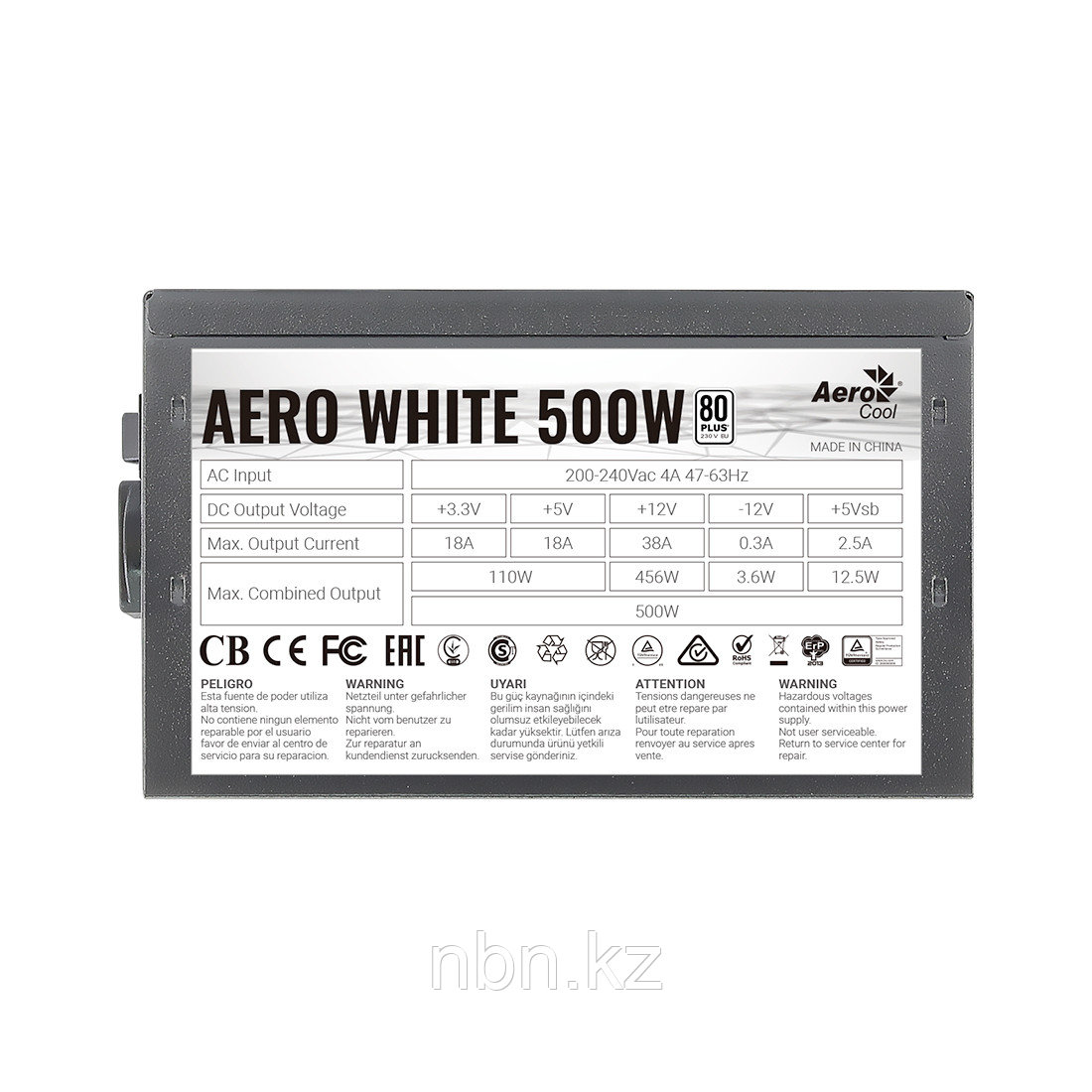 Блок питания Aerocool AERO WHITE 500W - фото 3 - id-p73451734