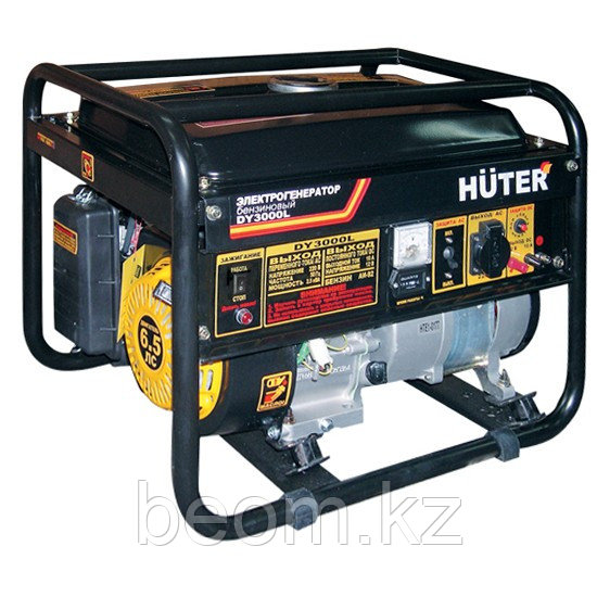 Бензиновый генератор HUTER DY3000L (2500 Вт | 220 В) - фото 2 - id-p523417