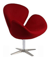 Дизайнерское кресло, лебедь красный