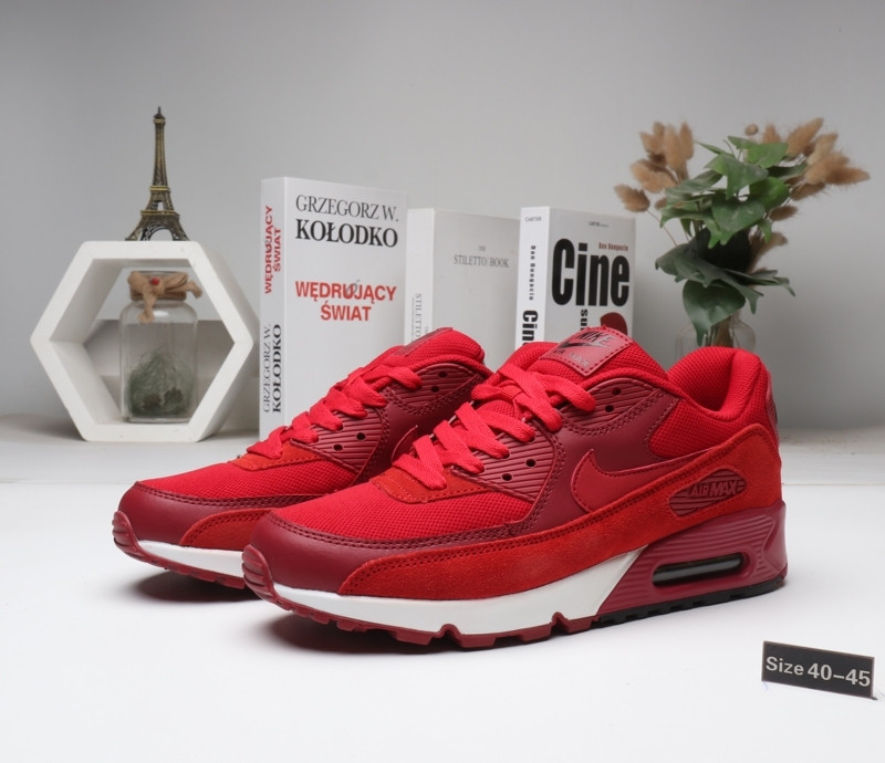 Кроссовки Nike Air Max 90 "Red\White" (40-45)