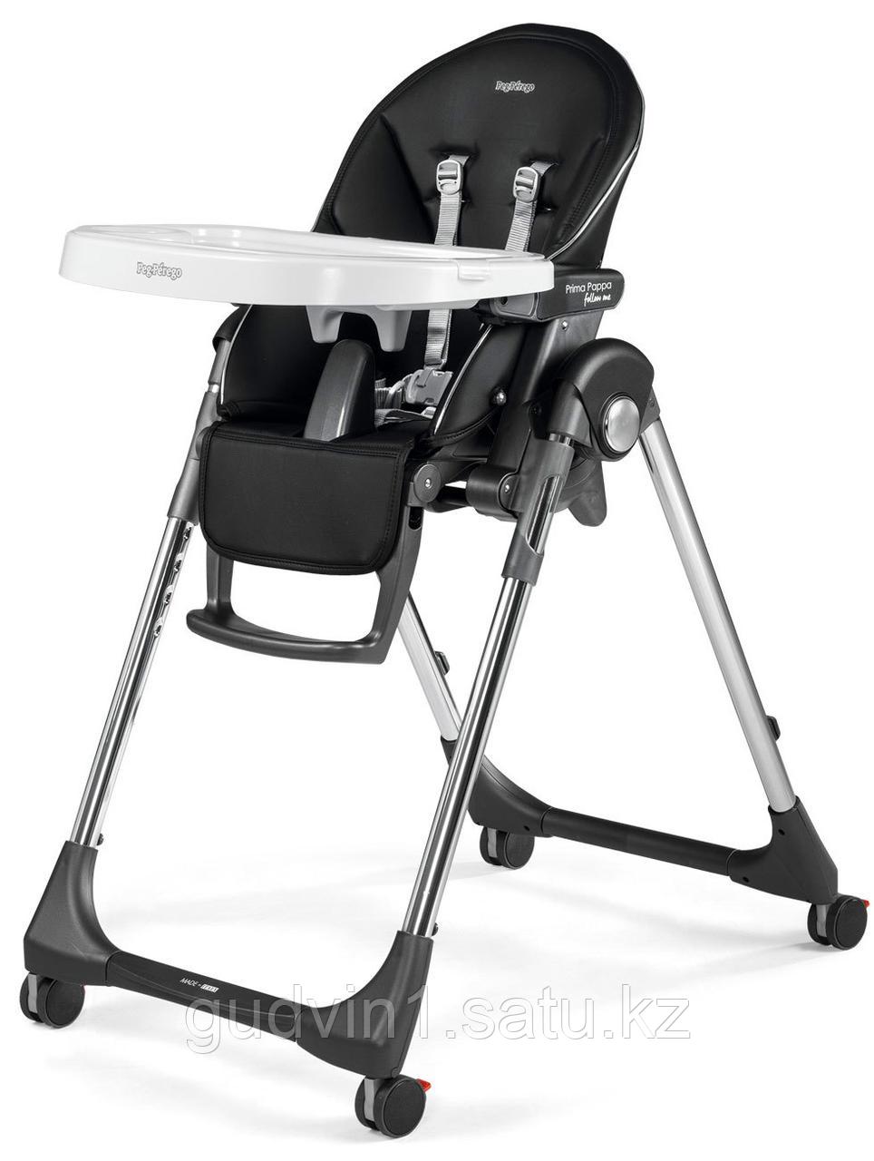 Стульчик Peg Perego Prima Pappa Follow Me Hi-Tech Licorice IH01000000BL01
