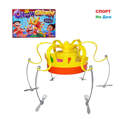 Развлекательная семейная игра "Сумасшедшая корона" 8+, фото 1