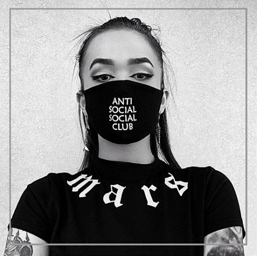 Лицевая маска ANTI SOCIAL CLUB