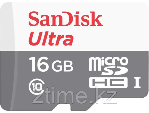 Карта памяти Sandisk 16GB  SD Adapter (SDSQUNS-016G-GN3MA)