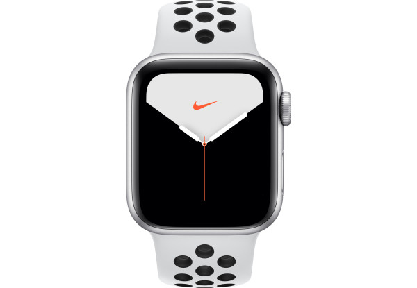 Смарт-часы Apple Watch Nike Series 5 GPS, 40mm Aluminium Nike (Silver), фото 1