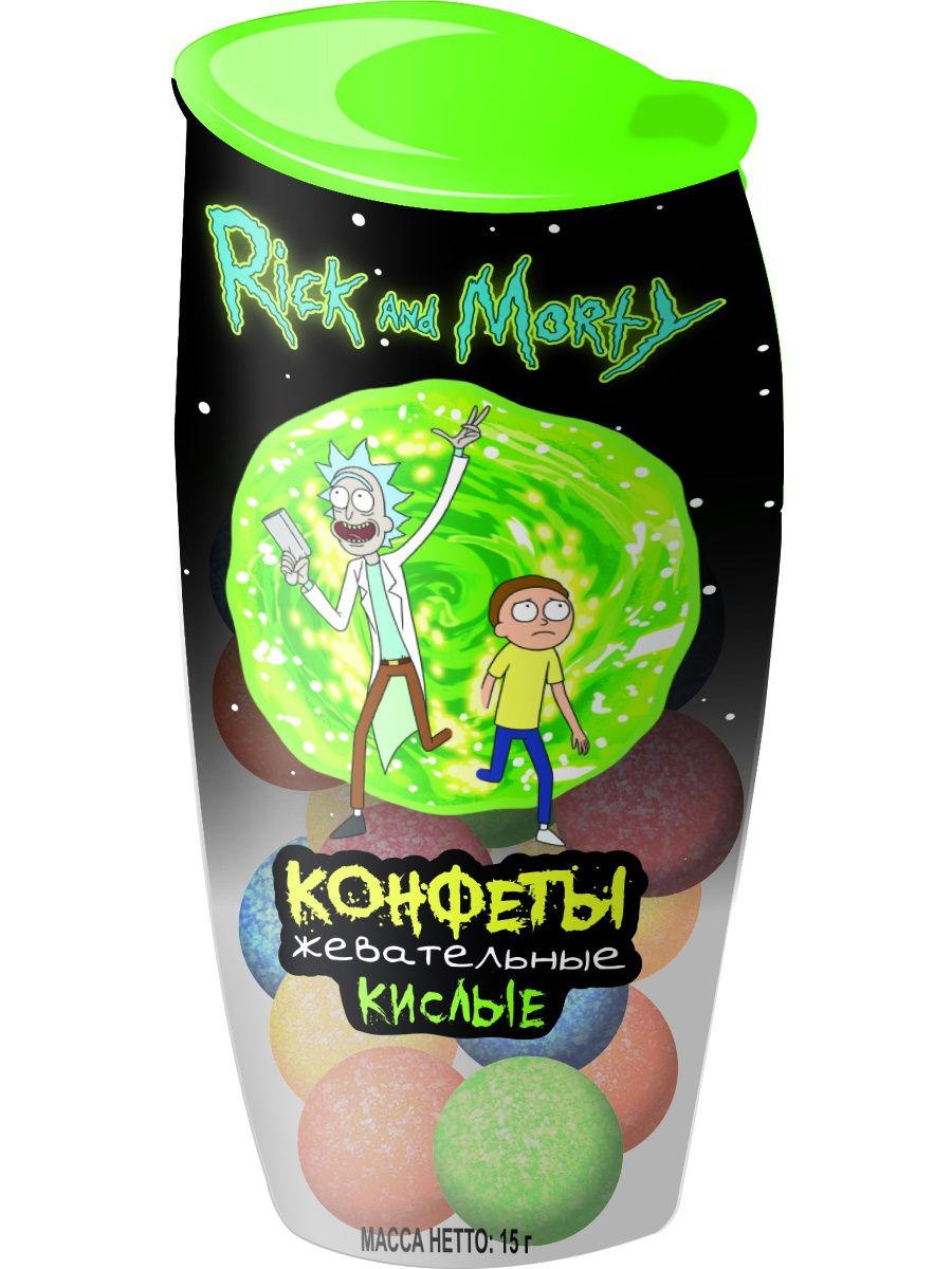 Конфеты жевательные Рик и Морти