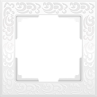 Рамка на 1 пост /WL05-Frame-01 (белый)
