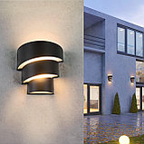 Светильник садово-парковый со светодиодами HELIX черный /1535 TECHNO LED/, фото 4