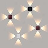 Светильник садово-парковый со светодиодами Kvatra черный /1601 TECHNO LED/, фото 4