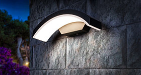 Светильник садово-парковый со светодиодами черный Asteria D 1671 TECHNO LED