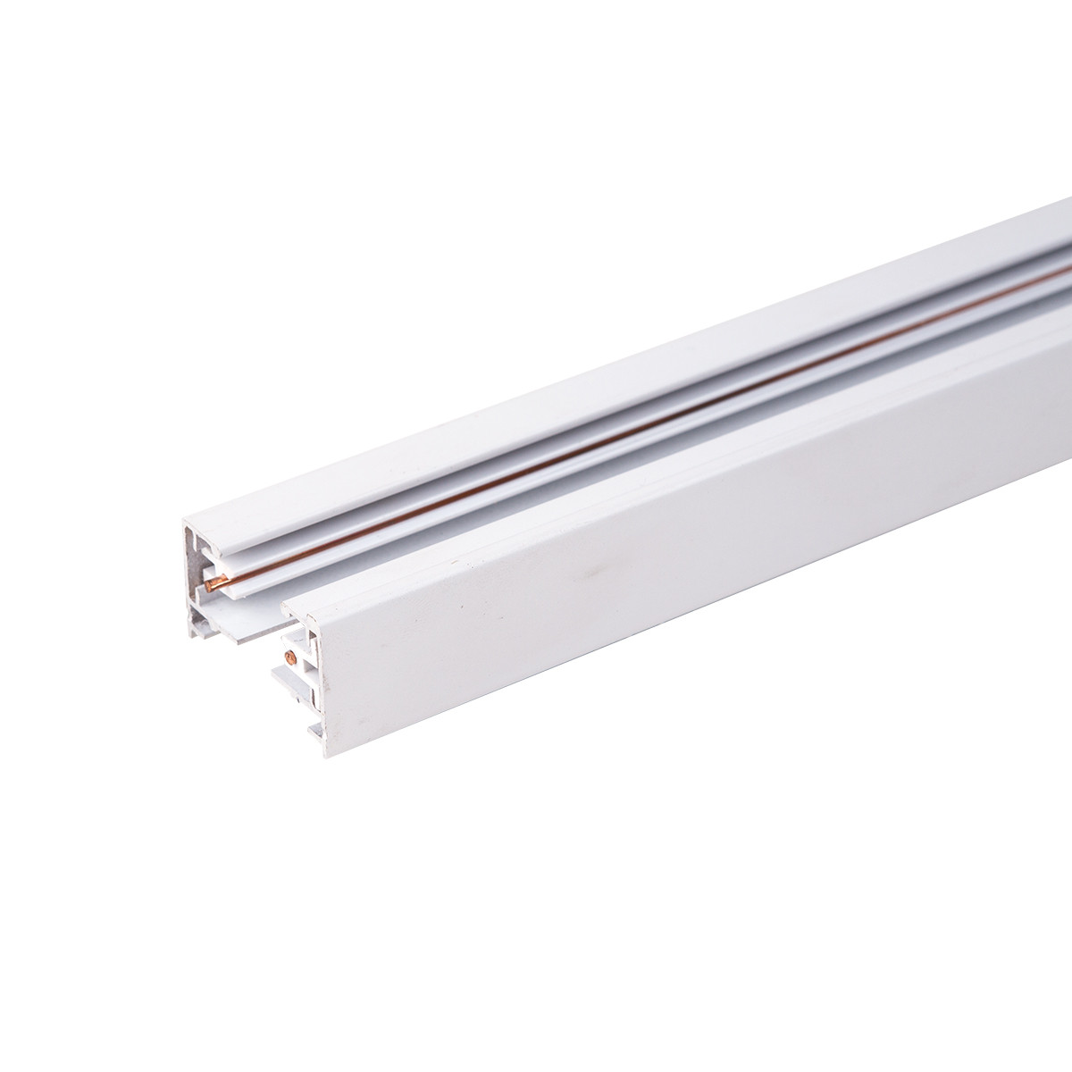 Шинопровод электрический для светильников однофазный шинопровод белый 1м /TRL-1-1-100-WH/ - фото 1 - id-p75498126