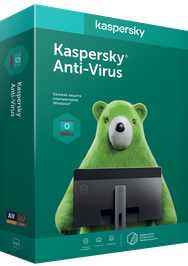 Антивирус Kaspersky Anti-Virus, Базовая защита на 1 год для 2 ПК