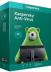 Антивирус Kaspersky Anti-Virus, Базовая защита на 1 год для 2 ПК