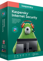 Антивирус Kaspersky Internet Security на 1 год для 2 ПК