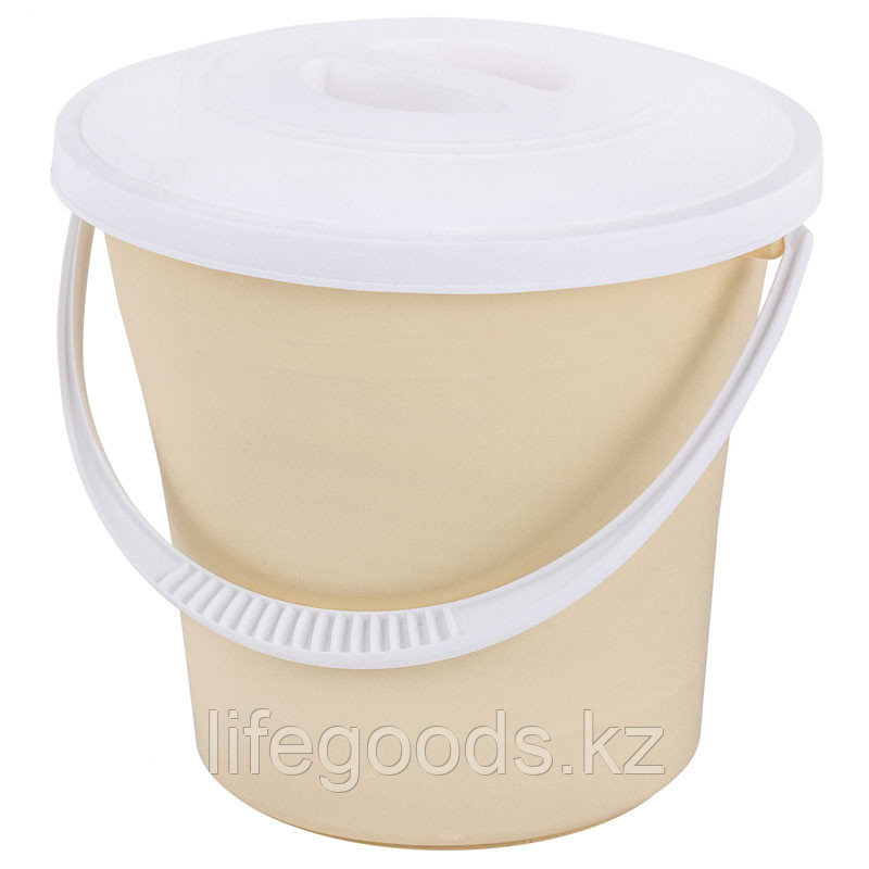 Ведро 10л (с крышкой), М374