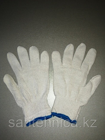 Қолғап /Перчатки х\б. белые плотные (12), фото 1