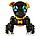 Интерактивный Робот щенок Чиппо WowWee черный, фото 5
