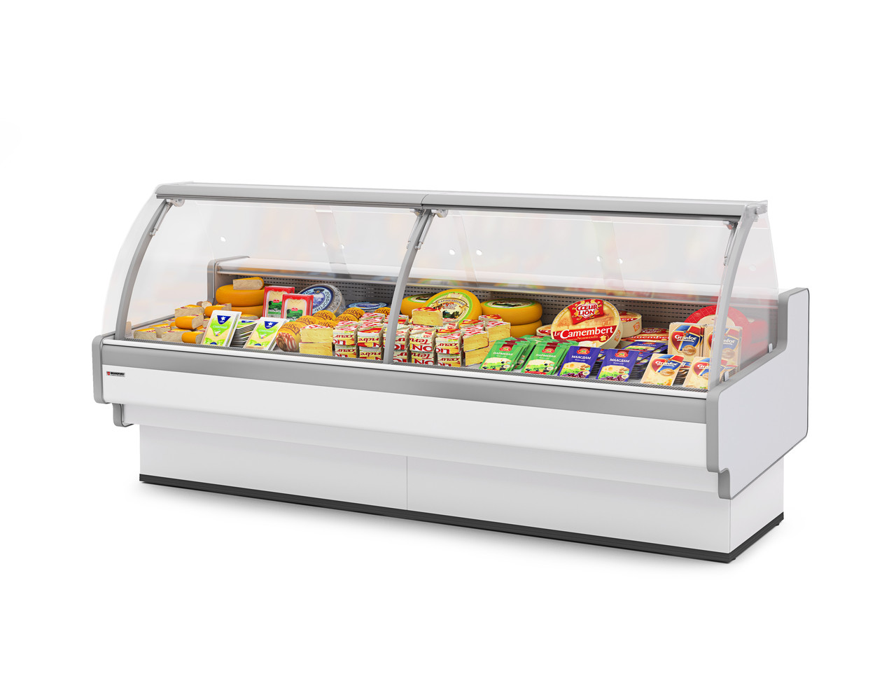 Холодильная витрина Aurora Slim Plug-In 125 вентилируемая