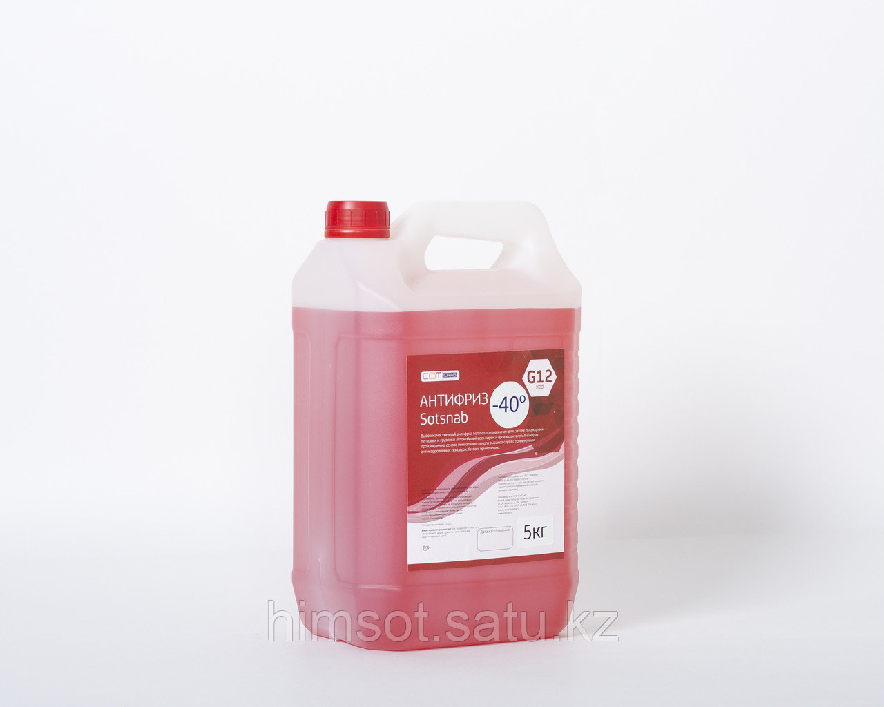 Антифриз G12 красный 5л