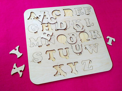 Вкладыш алфавит "Английский"