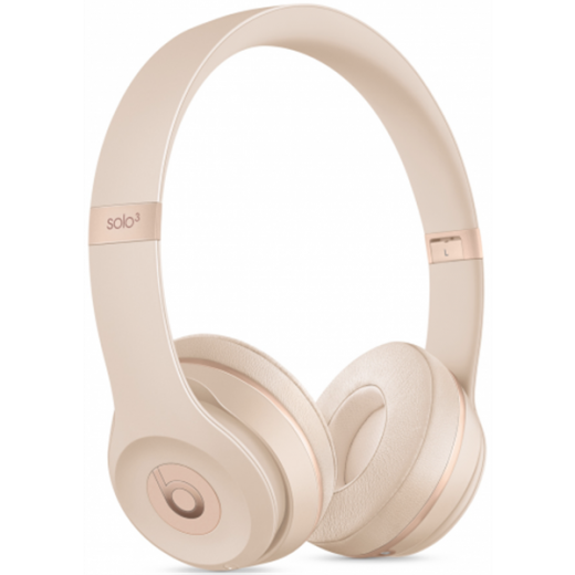 Беспроводные наушники Beats Solo3 Wireless On-Ear Headphones - Matte (Gold) - фото 2 - id-p75595000