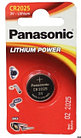 Батарейки Panasonic CR-2025EL/1B (1 шт)