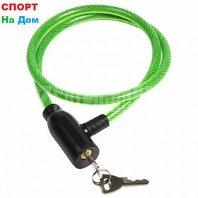 Тросовый замок для велосипеда с ключами 65 см