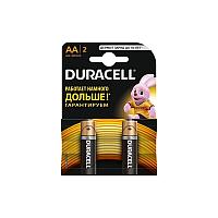 Батарейка DURACELL Basic АА 2шт LR6 (пальчиковые)