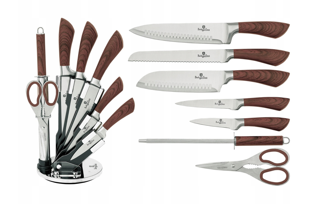 Набор ножей Berlinger Haus Forest Line 8 предметов BH-2290 - фото 1 - id-p66318523