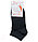 Спортивные носочки низкие черные, фото 2