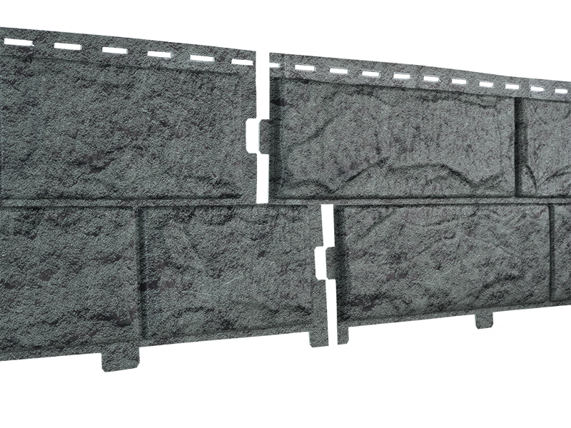 Фасадная панель Стоун Хаус 3025х225 мм 0,68 м2  Изумрудный камень