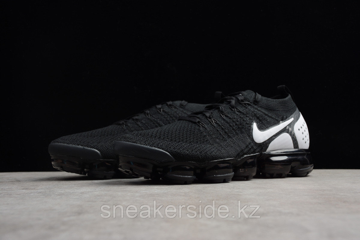 Кроссовки Nikе Air VaporMax Flyknit 2.0 Black/White (36-45) - фото 5 - id-p75926952