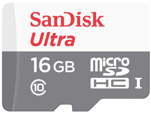 Карта памяти Sandisk 16GB (SDSQUNS-016G-GN3MN) - фото 1 - id-p75907824