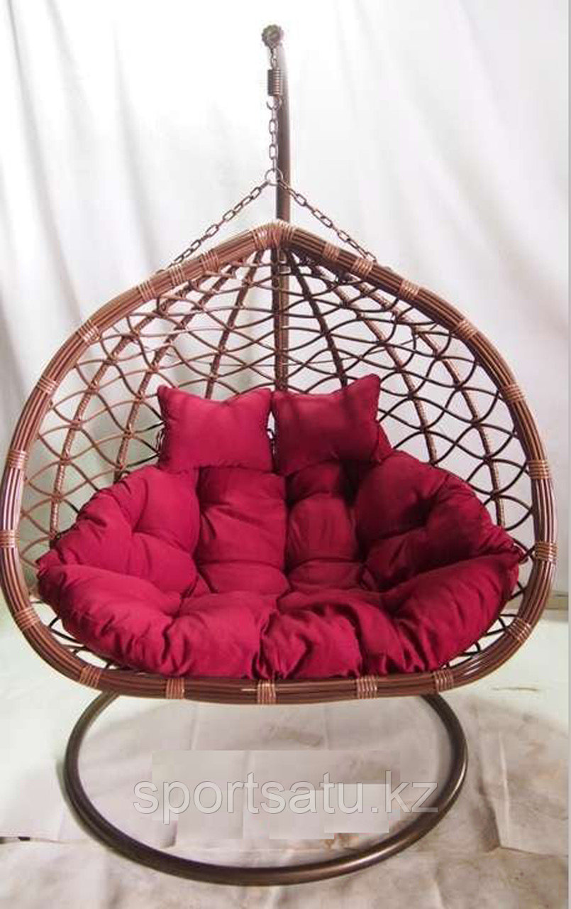 Двухместное кресло гнездо, подвесные качели для сада - фото 1 - id-p75936725