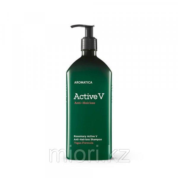 Шампунь против выпадения волос с розмарином Aromatica Rosemary Active V Anti-Hair Loss Shampoo