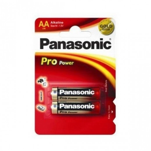 Батарейки Panasonic Pro Power LR6PPG/2BP AA 1,5V (2 шт)