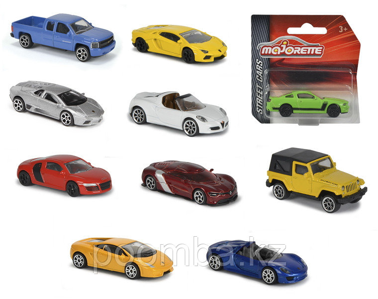 Машинка Street Cars (18 видов в асс.) Majorette