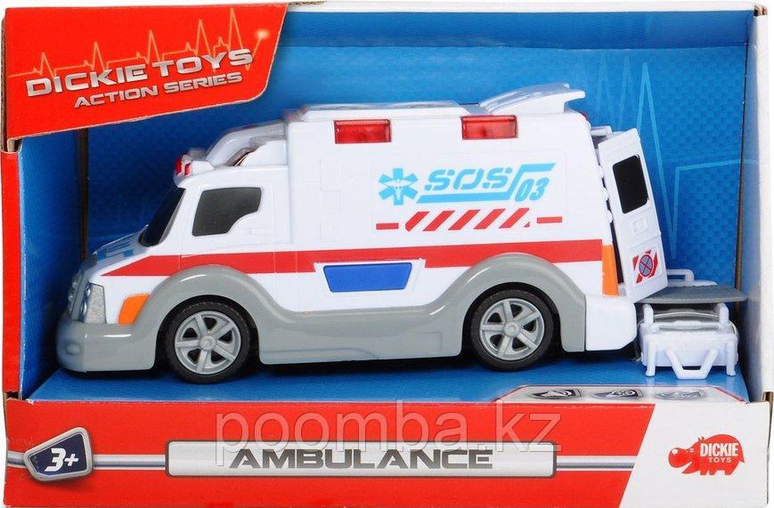 Машинка скорой помощи 15см свет звук Dickie Toys