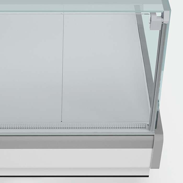 Холодильная витрина Aurora Slim SQ Plug-In 375 вентилируемая Self